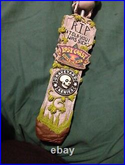 LOST COAST GRAVEYARD SERIES HAZY IPA Draft beer tap handle. CALIFORNIA