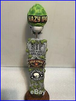 LOST COAST GRAVEYARD SERIES HAZY IPA beer tap handle. CALIFORNIA