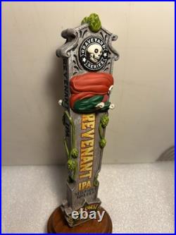 LOST COAST GRAVEYARD SERIES REVENANT IPA Draft beer tap handle. CALIFORNIA
