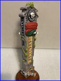 LOST COAST GRAVEYARD SERIES REVENANT IPA Draft beer tap handle. CALIFORNIA LOST COAST GRAVEYARD SERIES REVENANT IPA Draft beer tap handle. CALIFORNIA