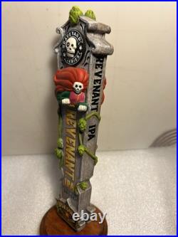 LOST COAST GRAVEYARD SERIES REVENANT IPA Draft beer tap handle. CALIFORNIA