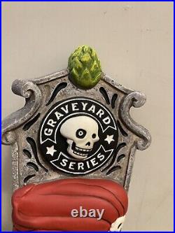 LOST COAST GRAVEYARD SERIES REVENANT IPA Draft beer tap handle. CALIFORNIA LOST COAST GRAVEYARD SERIES REVENANT IPA Draft beer tap handle. CALIFORNIA