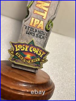LOST COAST GRAVEYARD SERIES REVENANT IPA Draft beer tap handle. CALIFORNIA