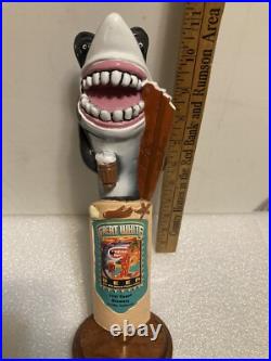 LOST COAST GREAT WHITE SHARK Draft beer tap handle. CALIFORNIA