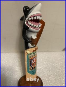LOST COAST GREAT WHITE SHARK Draft beer tap handle. CALIFORNIA