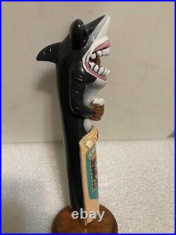 LOST COAST GREAT WHITE SHARK Draft beer tap handle. CALIFORNIA