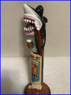 LOST COAST GREAT WHITE SHARK Draft beer tap handle. CALIFORNIA