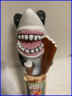 LOST COAST GREAT WHITE SHARK Draft beer tap handle. CALIFORNIA