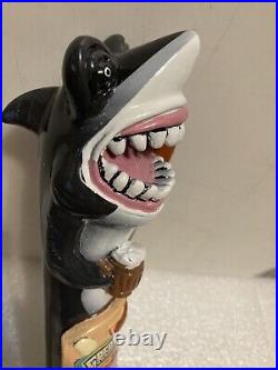LOST COAST GREAT WHITE SHARK Draft beer tap handle. CALIFORNIA