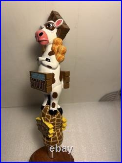 LOST COAST PEANUT BUTTER CHOCOLATE MILK STOUT draft beer tap handle. CALIFORNIA
