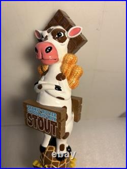 LOST COAST PEANUT BUTTER CHOCOLATE MILK STOUT draft beer tap handle. CALIFORNIA