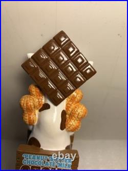 LOST COAST PEANUT BUTTER CHOCOLATE MILK STOUT draft beer tap handle. CALIFORNIA