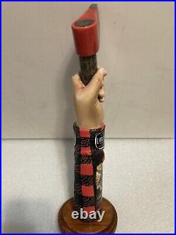 LOST FORTY LUMBERJACK AND AXE SMORES STOUT draft beer tap handle. ARKANSAS LOST FORTY LUMBERJACK AND AXE SMORES STOUT draft beer tap handle. ARKANSAS