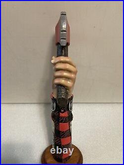 LOST FORTY LUMBERJACK AND AXE SMORES STOUT draft beer tap handle. ARKANSAS LOST FORTY LUMBERJACK AND AXE SMORES STOUT draft beer tap handle. ARKANSAS