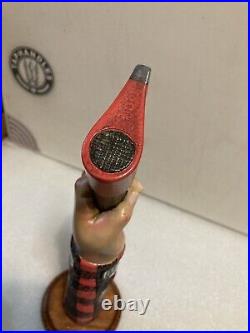 LOST FORTY LUMBERJACK AND AXE SMORES STOUT draft beer tap handle. ARKANSAS LOST FORTY LUMBERJACK AND AXE SMORES STOUT draft beer tap handle. ARKANSAS