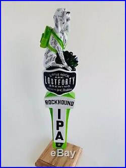 LOST FORTY ROCKHOUND beer tap handle