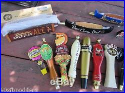 LOT OF 20 Beer Tap Handles Handle Miller Leinenkugels Bud Light 7 UP Bar Pub