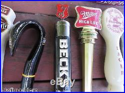 LOT OF 20 Beer Tap Handles Handle Miller Leinenkugels Bud Light 7 UP Bar Pub