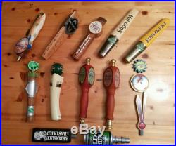 LOT of 12 used Tap Handles, Craft Beer Breweries, Barware, Knobs