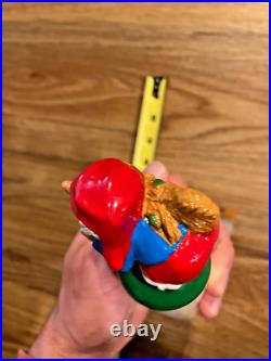 La Chouffe Beer Tap Handle Knob Top Keg Bar Brewing Draft Houblon Gnome Belgium