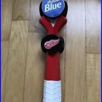 Labatt Blue Detroit Red Wings Beer Tap Handle NIB. RARE. Man Cave. Hockey Puck