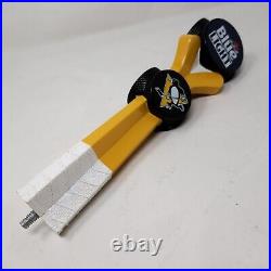 Labatt Blue Light X Pittsburgh Penguins Hockey Sticks And Pucks Draft Beer Tap