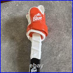 Labatt Blue Philadelphia Flyers ALL ORANGE Hockey Glove Tap Handle New F/S 13