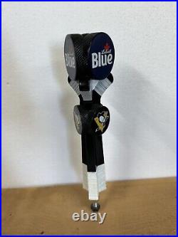 Labatt Blue X Pittsburgh Penguins USA Hockey Sticks And Pucks Draft Beer Tap