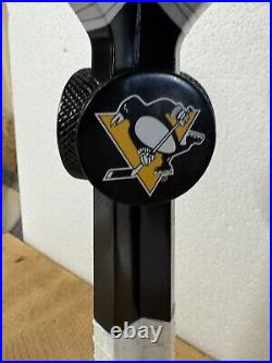 Labatt Blue X Pittsburgh Penguins USA Hockey Sticks And Pucks Draft Beer Tap