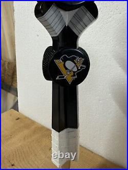 Labatt Blue X Pittsburgh Penguins USA Hockey Sticks And Pucks Draft Beer Tap