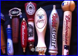 Large Lot of Beer Tap Handles 14 In All! 8 Are Trending At Around 43$ A Piece