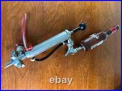 Leinenkugel's Beer Wood Bottle Tap Handle & Beer Keg Tap & Pump (UNTESTED)