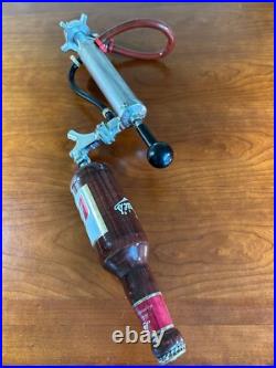Leinenkugel's Beer Wood Bottle Tap Handle & Beer Keg Tap & Pump (UNTESTED)