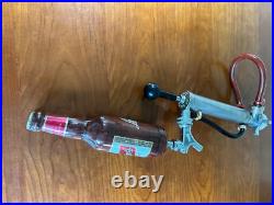 Leinenkugel's Beer Wood Bottle Tap Handle & Beer Keg Tap & Pump (UNTESTED)