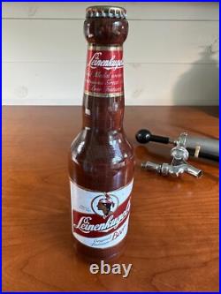 Leinenkugel's Beer Wood Bottle Tap Handle & Beer Keg Tap & Pump (UNTESTED)