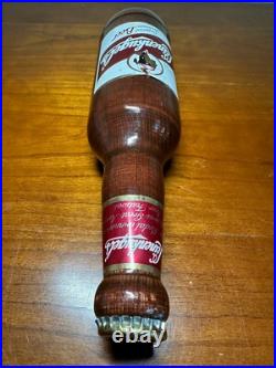 Leinenkugel's Beer Wood Bottle Tap Handle & Beer Keg Tap & Pump (UNTESTED)