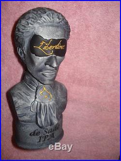 Libertine Marquis de Sade IPA Beer tap Handle VISIT MY STORE Statue bust