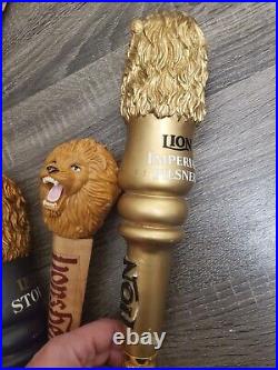 Lion King Stout 12.5 Draft Beer Tap Handle Mancave Bar