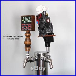Locomotive Draft Beer Tap Handle Kegerator Custom Faucet Knob Lever Home Bar