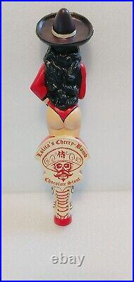 Lolita's Cherry Bomb Lady Wrestler Harvest NIB 11 Draft Beer Tap Handle