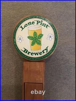 Lone Pint Brewery Texas Beer Yellow rose? Wooden 13.5 Tall. A Texas Classic Lone Pint Brewery Texas Beer Yellow rose? Wooden 13.5 Tall. A Texas Classic