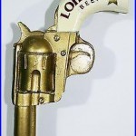 Lone Star Beer Colt 45 Gun Figural Tap Handle