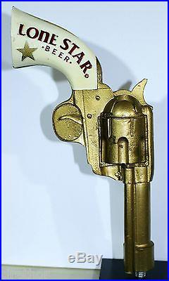 Lone Star Beer Colt 45 Gun Figural Tap Handle