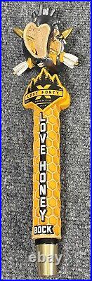 Lost Forty Brewing Love Honey Bock Beer Tap Handle Heart Arkansas 40