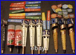 Lot Of 10 Samuel Adams Beer Tap Handles Lot Beer Collector Bar Closure Lot Lot Of 10 Samuel Adams Beer Tap Handles Lot Beer Collector Bar Closure Lot
