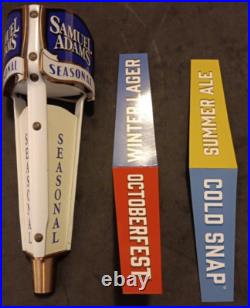 Lot Of 10 Samuel Adams Beer Tap Handles Lot Beer Collector Bar Closure Lot Lot Of 10 Samuel Adams Beer Tap Handles Lot Beer Collector Bar Closure Lot