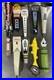 Lot Of 10 Used Beer Tap Handles Budweiser Miller Lite Michelob Ultra Dogfish