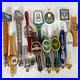 Lot Of 14 Mixed Beer Tap Handles Sam Adams, Bud light, Spaten, Carlsberg, Leffe