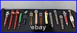 Lot Of 14beer Tap Handles Draft Beer Tapper Holders Lot Of 14beer Tap Handles Draft Beer Tapper Holders