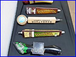 Lot Of 14beer Tap Handles Draft Beer Tapper Holders